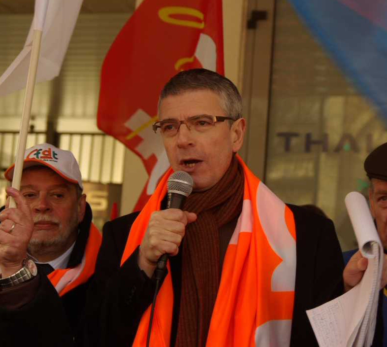 Didier Gladieu, porte-parole le 11 mars