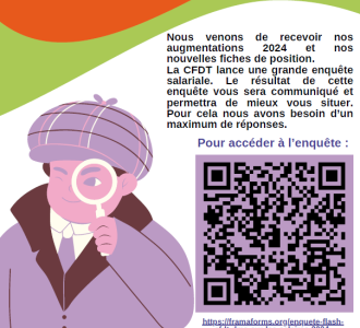 Thales DMS - La CFDT lance une enquête Salaires 2024