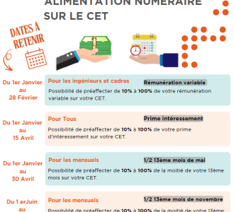 TSN : alimenter son CET en 2025