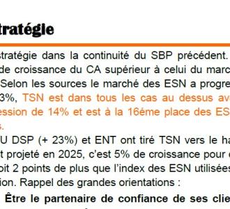 TSN : flash CSE mai 2024