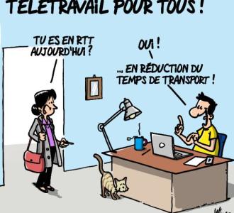 TSN : fiche pratique sur le télétravail